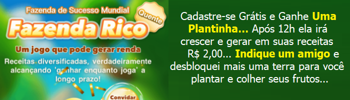 Rodapé - Obtenha seu lucro plantando